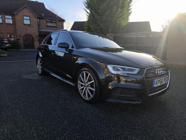 Audi A3 2.0 TFSI S line Sportback S Tronic quattro Euro 6 (s/s) 5dr