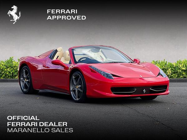 Ferrari 458 4.5 Spider F1 DCT Euro 5 2dr