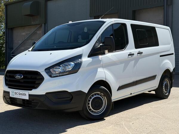 Ford Transit Custom 2.0 300 EcoBlue Leader Crew Van Double Cab 5dr Diesel Manual L1 H1 Euro 6 (s/s) (105 ps)