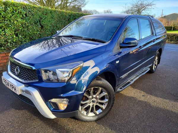 SsangYong Korando Sports 2.0D EX Double Cab Pickup 4dr Diesel Auto 4WD Euro 5 (155 ps)