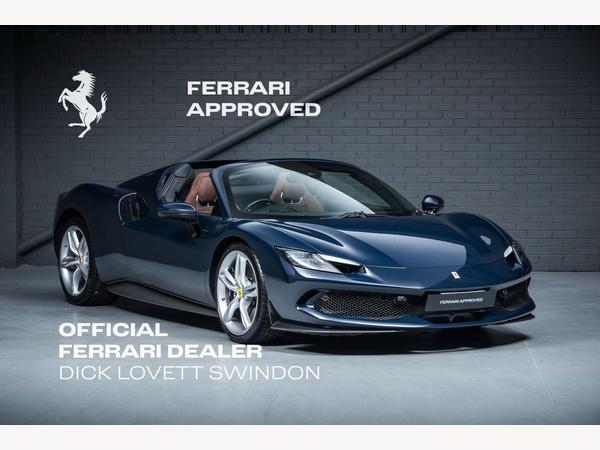 Ferrari 296 GTS 3.0T V6 Spider F1 DCT Euro 6 (s/s) 2dr 7.45kWh