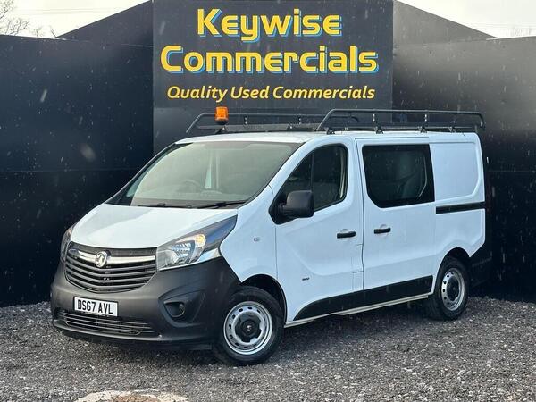 Vauxhall Vivaro 1.6 CDTi 2900 BiTurbo ecoTEC Crew Van L1 H1 Euro 6 (s/s) 5dr (6 Seat)