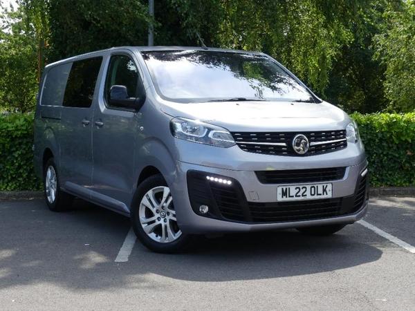 Vauxhall Vivaro 2.0 Turbo D 3100 Elite Crew Van Double Cab 5dr Diesel Auto L2 H1 Euro 6 (s/s) (145 Ps)