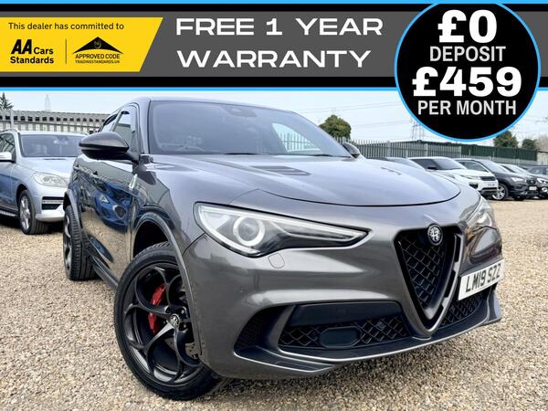 Alfa Romeo Stelvio 2.9 V6 Bi-Turbo Quadrifoglio Auto Q4 AWD Euro 6 (s/s) 5dr