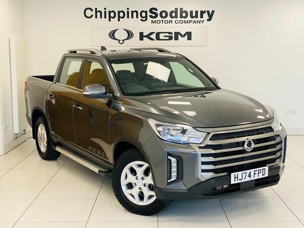 KGM Musso 2.2D Rebel Pickup Double Cab 4dr Diesel Auto 4WD Euro 6 (202 ps)