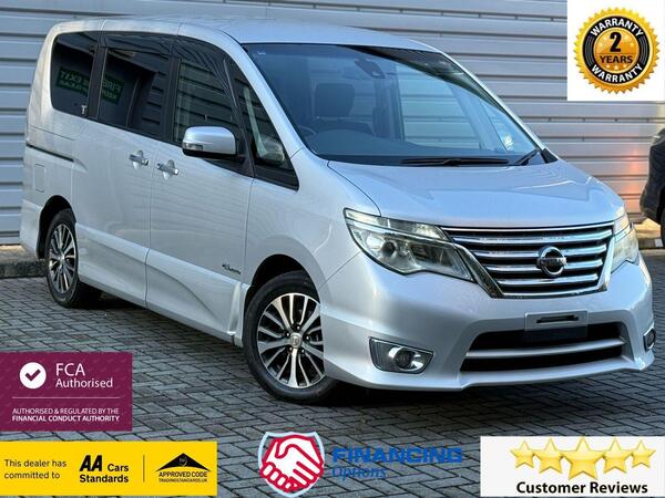 Nissan Serena Hybrid Petrol 2.0 8 seater 2014 Auto 5dr