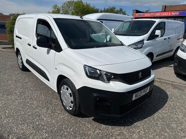 Peugeot Partner 1.5 BlueHDi 850 Professional Long Crew Van Double Cab 6dr Diesel Manual LWB Euro 6 (100 bhp)