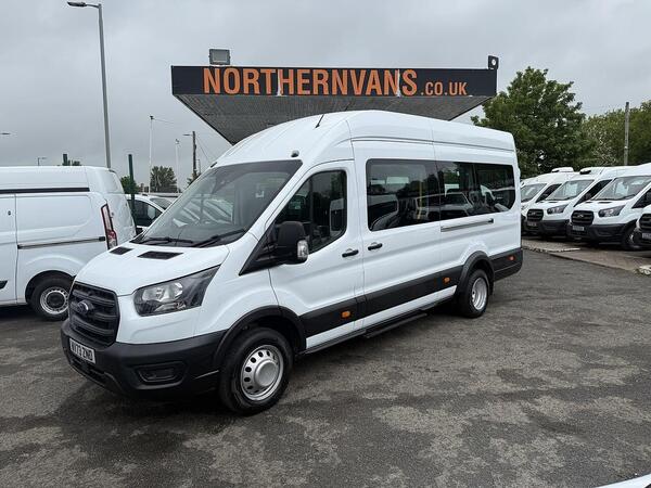Ford Transit 2.0 460 EcoBlue Leader Minibus Double Cab 5dr Diesel Auto RWD L4 H3 Euro 6 (s/s) (17 Seat, DRW) (165 ps)