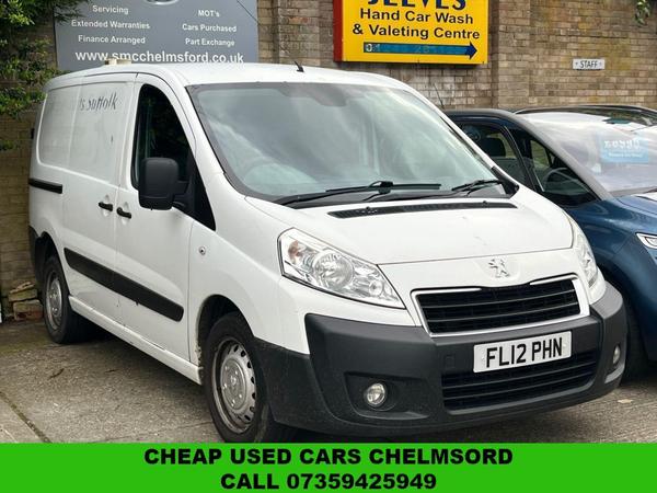 Peugeot Expert 2.0 1000 L1H1 ATV HDI 0d 128 BHP MOT JANUARY 2025