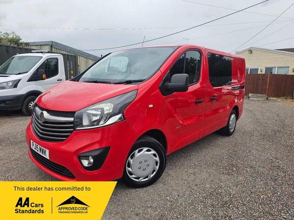 Vauxhall Vivaro 1.6 CDTi 2900 BiTurbo ecoFLEX Sportive Crew Van Euro 5 (s/s) 5dr (6 Seat)