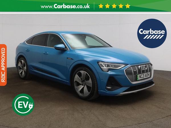 Audi e-tron 55 S line Sportback Auto quattro 5dr 95kWh (11kW Charger)