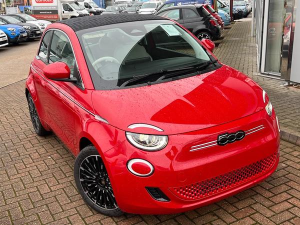 Fiat 500e La Prima 42kwh 118hp Convertible 2dr