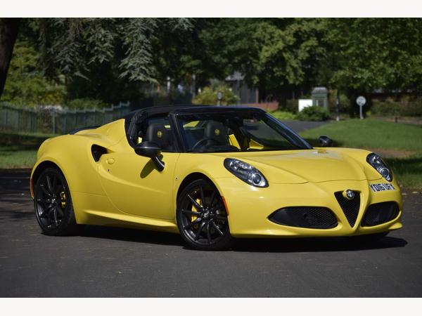 Alfa Romeo 4C 1750 TBi Spider TCT Euro 6 2dr