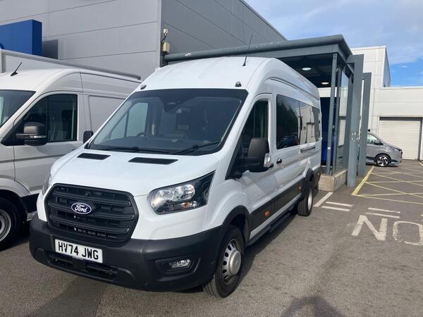 Ford Transit 2.0 460 EcoBlue Trend RWD L4 H3 Euro 6 (s/s) 5dr (17 Seat, DRW)