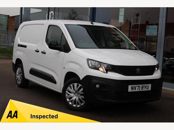 Peugeot Partner 1.5 BlueHDi 950 Professional Premium Long Panel Van 6dr Diesel Manual LWB Euro 6 (100 bhp) TWIN SLIDING DOORS, PLYLINED & BT