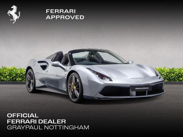 Ferrari 488 3.9T V8 Spider F1 DCT Euro 6 (s/s) 2dr
