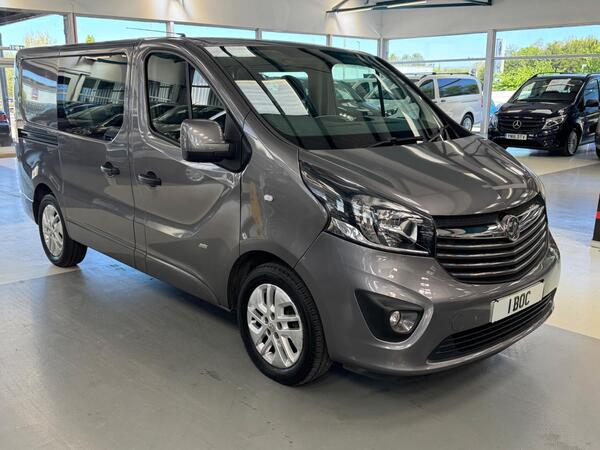 Vauxhall Vivaro 1.6 CDTi 2900 BiTurbo ecoFLEX Sportive Crew Van L1 H1 Euro 5 (s/s) 5dr (6 Seat)