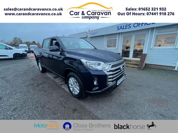 SsangYong Musso 2.2D EX Pickup Double Cab 4dr Diesel Manual 4WD Euro 6 (181 ps) OVER 250 COMMERCIALS ON SITE