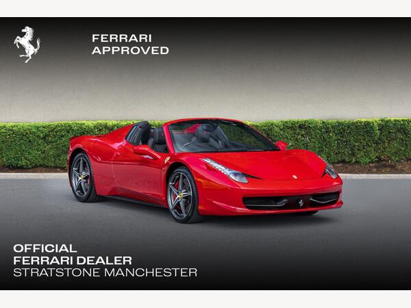 Ferrari 458 4.5 Spider F1 DCT Euro 5 2dr