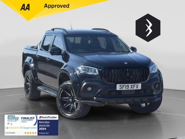 Mercedes-Benz X Class 3.0 CDI V6 Power Pickup Double Cab 4dr Diesel G-Tronic+ 4MATIC Euro 6 (258 ps) ***128 AA CHECK PASS***