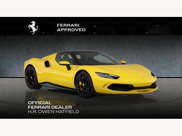 Ferrari 296 GTB 3.0T V6 7.45kWh F1 DCT Euro 6 (s/s) 2dr