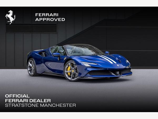 Ferrari SF90 Spider 4.0T V8 7.9kWh F1 DCT 4WD Euro 6 (s/s) 2dr