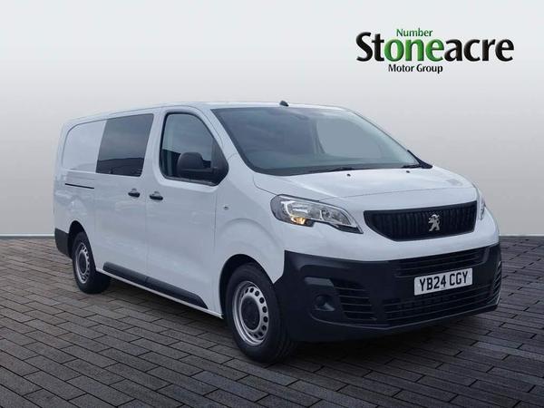 Peugeot Expert 2.0 BlueHDi 1200 Professional Premium + Long Crew Van LWB Euro 6 6dr (6 Seat)