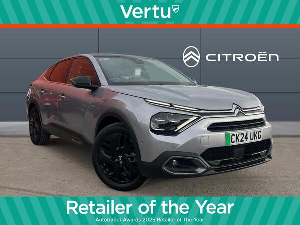 Citroen e-C4 X 50kWh e-series Fastback Auto 4dr (7.4kW Charger)