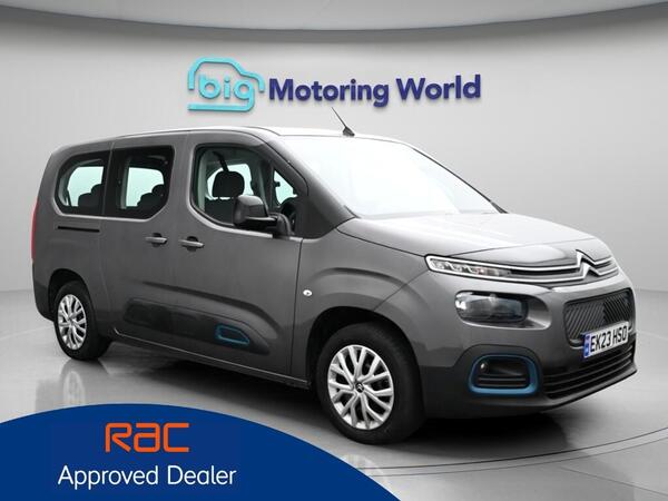 Citroen e-Berlingo 50kWh Feel XL Auto 5dr (7.4kW Charger)