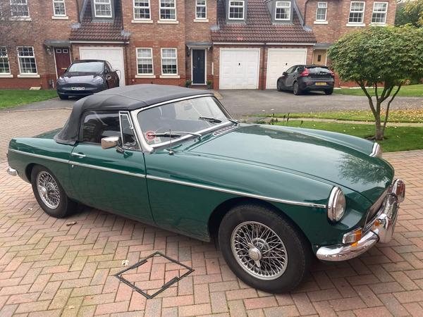 MG MGB 1.8 Roadster Convertible 2dr Petrol Manual (97 bhp) MK 1