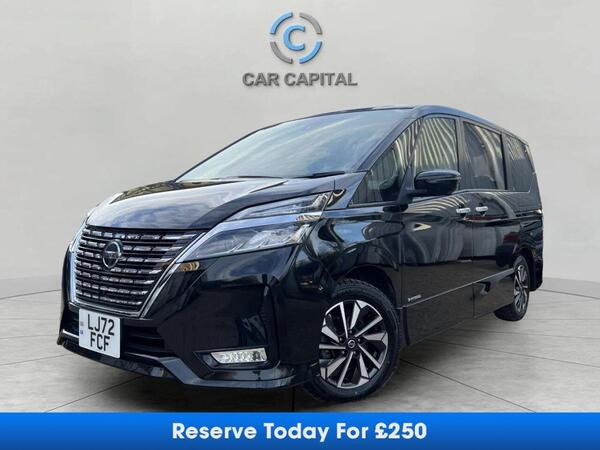 Nissan Serena 2.0 HIGHWAY STAR PURE DRIVE HYBRID PETROL CVT 8 SEATS FINANCE+WARRANTY+HPI+2 KEYS+ULEZ 5dr