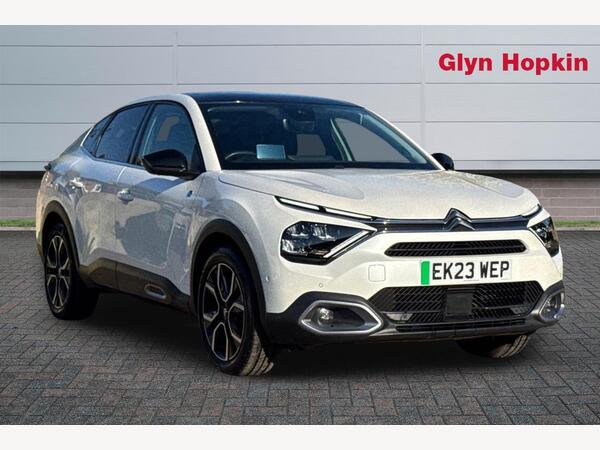Citroen e-C4 X 50kWh Shine Plus Fastback Auto 4dr (7.4kW Charger)