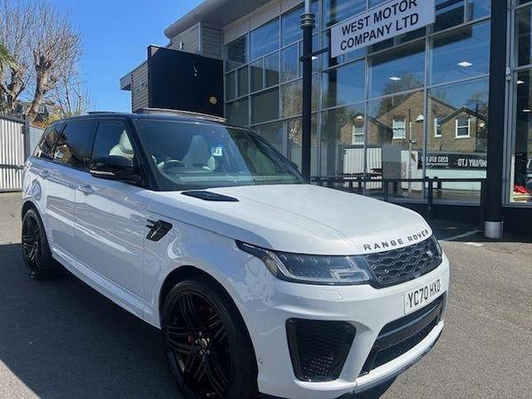 Land Rover Range Rover Sport 5.0 P575 V8 SVR Auto 4WD Euro 6 (s/s) 5dr