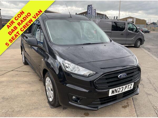 Ford Transit Connect 1.5 240 EcoBlue Trend Crew Van Double Cab 6dr Diesel Manual L2 Euro 6 (s/s) (100 ps) room for people and equipment