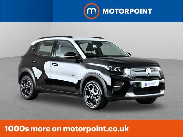 Citroen e-C3 Standard Range 44kWh PLUS Auto 5dr (7.4kW Charger)