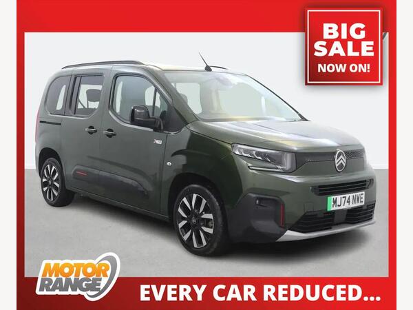 Citroen e-Berlingo 52kWh MAX M Auto 5dr (7.4kW Charger)