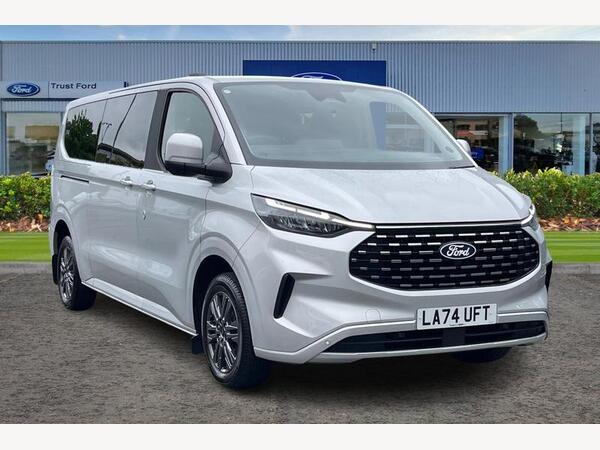 Ford Tourneo Custom 320 Titanium AUTO L2 LWB Seat Minibus FWD 2.0 EcoBlue 136ps Low Roof