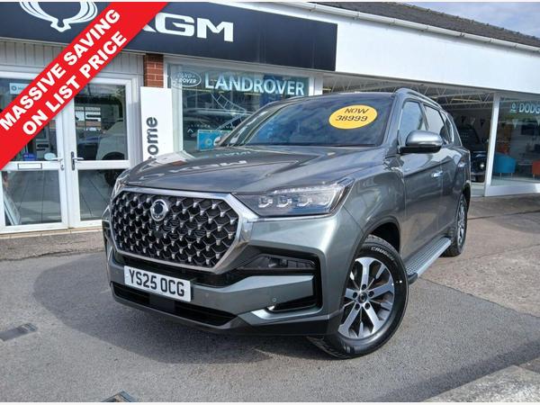 KGM Rexton 2.2D K30 T-Tronic 4WD Euro 6 5dr