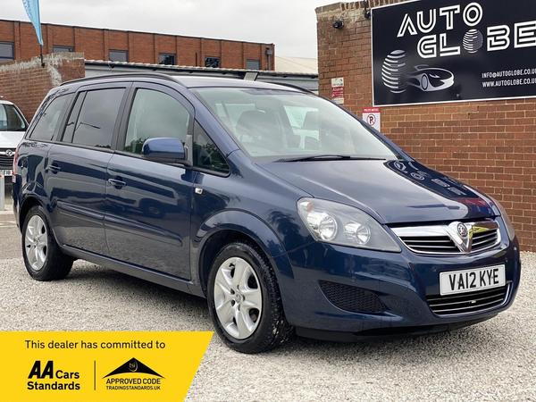 Vauxhall Zafira 1.8 16V Exclusiv Euro 5 5dr (SNav)
