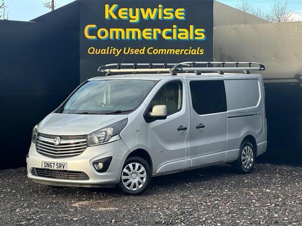 Vauxhall Vivaro 1.6 CDTi 2900 BiTurbo ecoTEC Sportive Crew Van L2 H1 Euro 6 (s/s) 5dr (6 Seat)