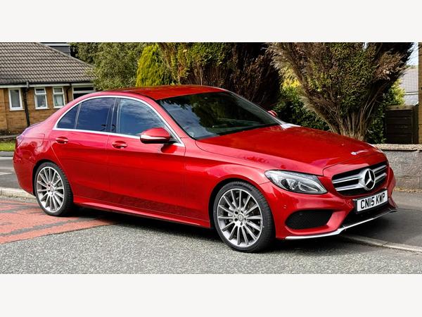 Mercedes-Benz C Class 2.1 C220 BlueTEC AMG Line G-Tronic+ Euro 6 (s/s) 4dr