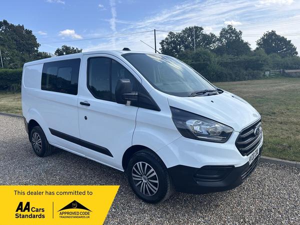 Ford Transit Custom 2.0 300 EcoBlue Leader Crew Van L1 H1 Euro 6 (s/s) 5dr