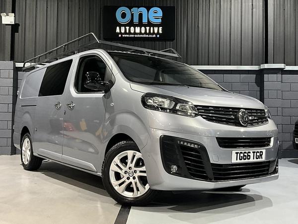 Vauxhall Vivaro 2.0 Turbo D 3100 Elite Crew Van 6dr Diesel Auto Euro 6 (s/s) (145 ps)