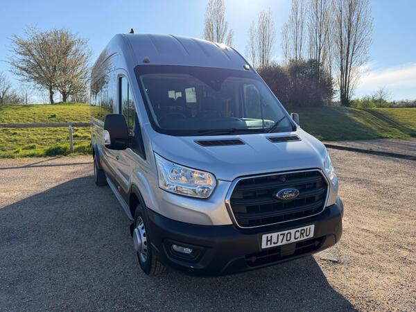 Ford Transit 2.0 460 EcoBlue Leader RWD L4 H3 Euro 6 (s/s) 5dr (17 Seat, DRW)