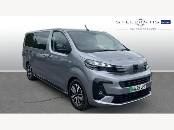 Peugeot e-Traveller 75kWh Allure Long MPV 5dr Electric Auto LWB (8 Seat, 7.4kW Charger) (136 ps)