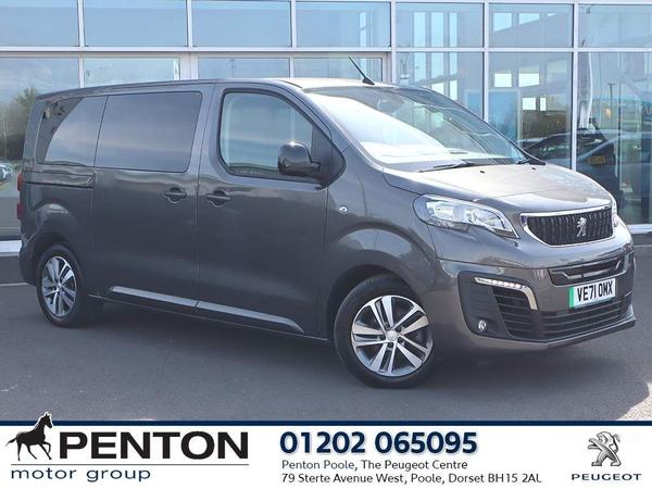 Peugeot e-Traveller 50kWh Active Standard MPV Auto MWB 5dr 7.4kW Charger