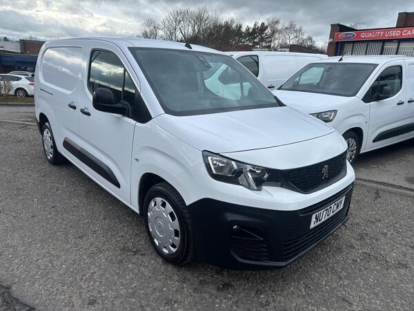 Peugeot Partner 1.5 BlueHDi 850 Professional Long Crew Van Double Cab 6dr Diesel Manual LWB Euro 6 (100 bhp)