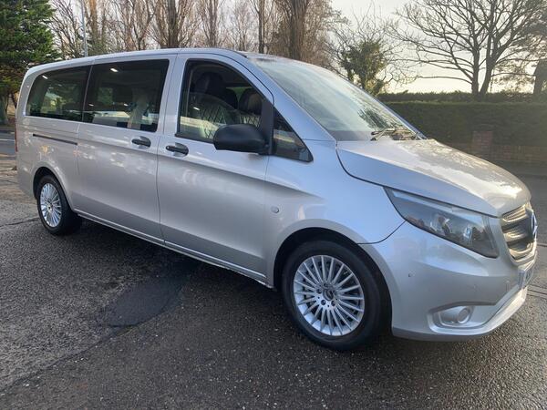 Mercedes-Benz Vito 2.1 119 CDI SELECT Tourer Double Cab 5dr Diesel G-Tronic RWD L3 Euro 6 (s/s) (XLWB) (190 ps)