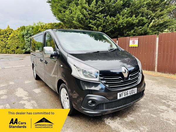 Renault Trafic 1.6 dCi ENERGY 29 Sport Nav Crew Van LWB Euro 6 (s/s) 6dr