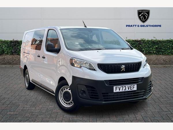 Peugeot Expert 2.0 BlueHDi 1200 Professional Premium + Long Crew Van LWB Euro 6 (s/s) 6dr (6 Seat)